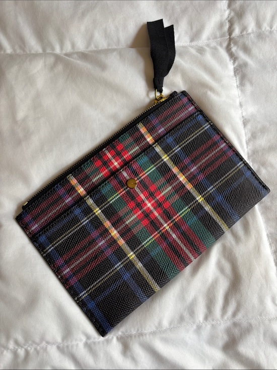 Handbags - J.Crew  plaid clutch